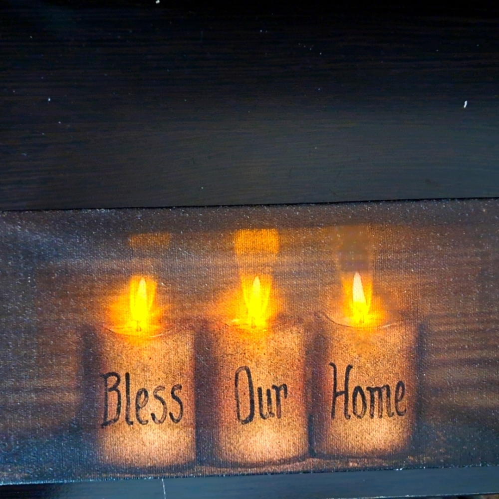 Boxed lighted picture